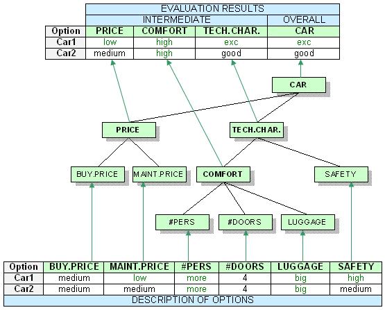 Car: Evaluation of Options