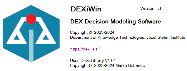 DEXiWin: DEX Decision Modeling Software
